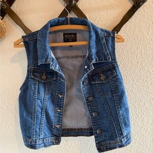 Love Culture Blue Denim Vest